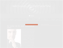 Tablet Screenshot of michaelconstantin.com